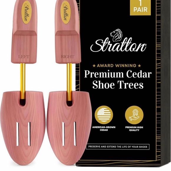 4x Stratton Cedar Shoe Tree - Picture 2 of 5